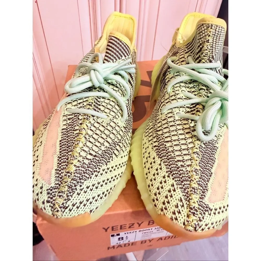 Adidas Yeezy Men's Boost 350 V2 Yeezreel Non-Reflective Sneaker Shoes Sz 8.5 NWT